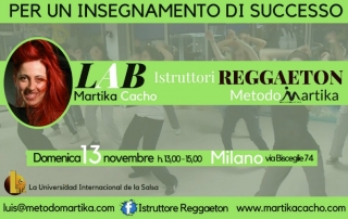 Laboratorio per Istruttori Reggaeton