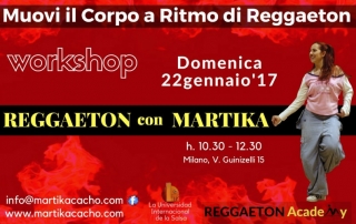 Reggaeton Academy Workshop con Martika
